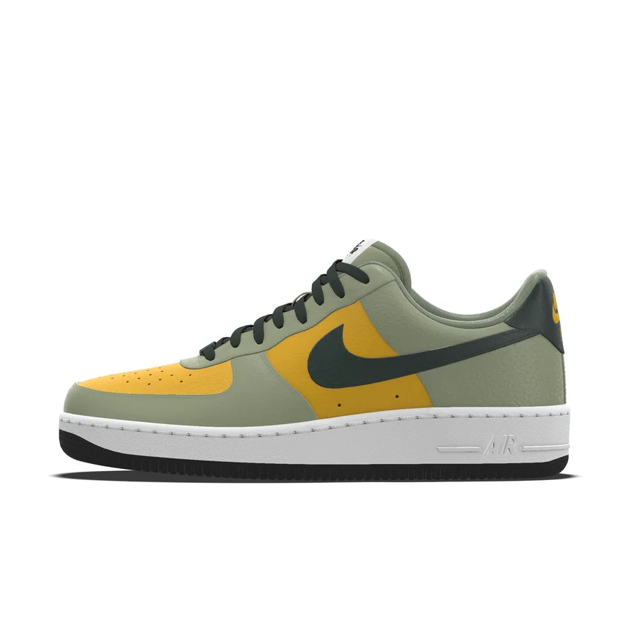 air force 1 low green/gold