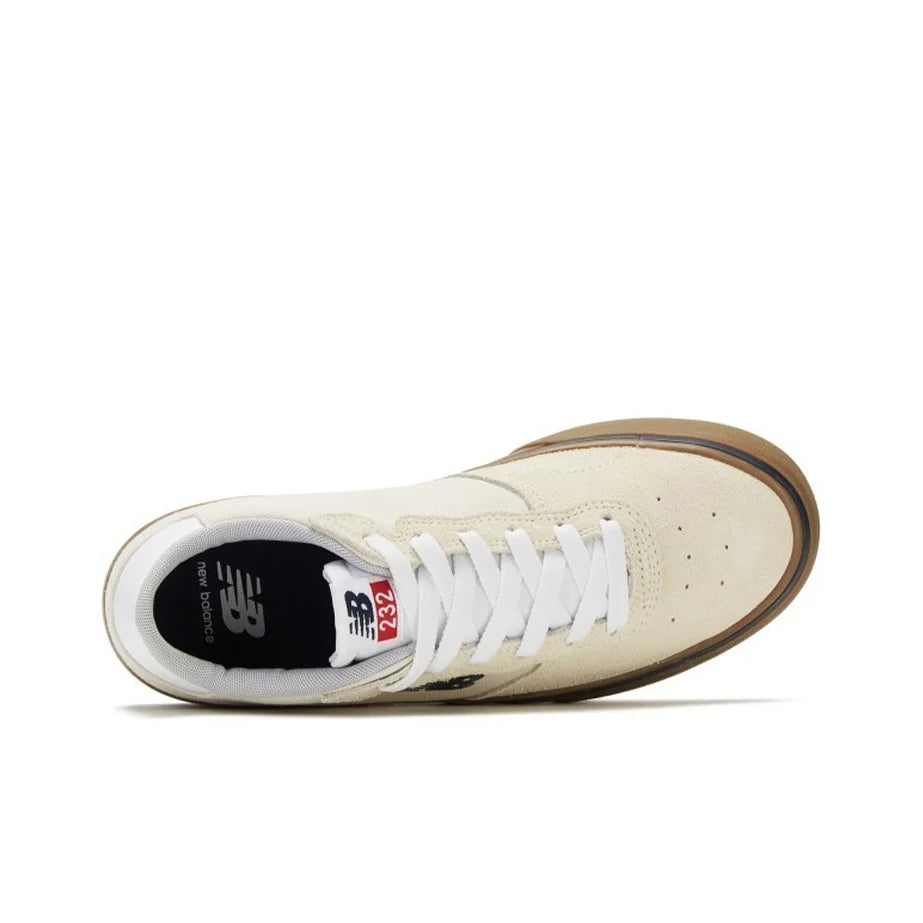 New Balance NB 232 leather comfortable and versatile, wrapped and warm, low top board shoes for both men and women