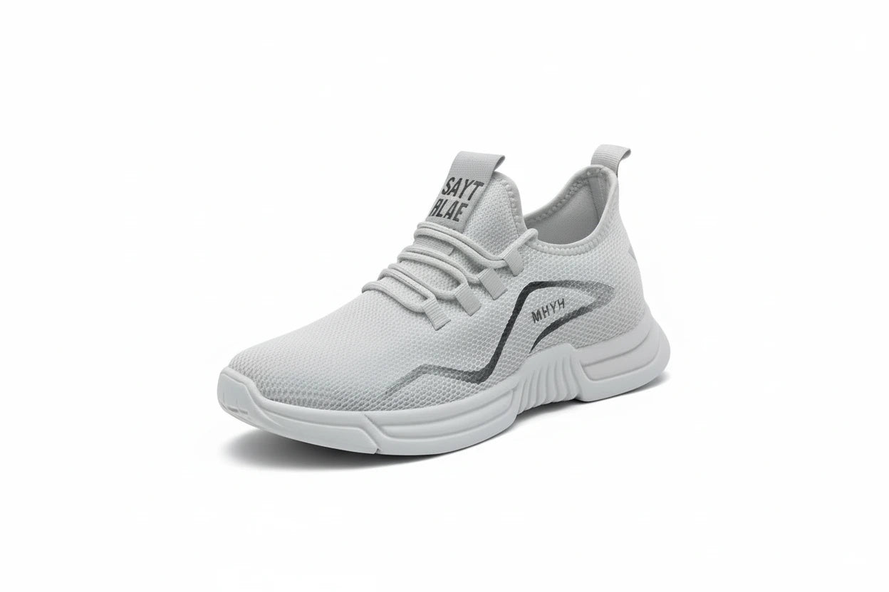 Men Shoes Slip on Fashion Sneakers Male Sport Running Shoes Breathable Gym Training Walking Tennis Shoes Non Slip Workout Flats