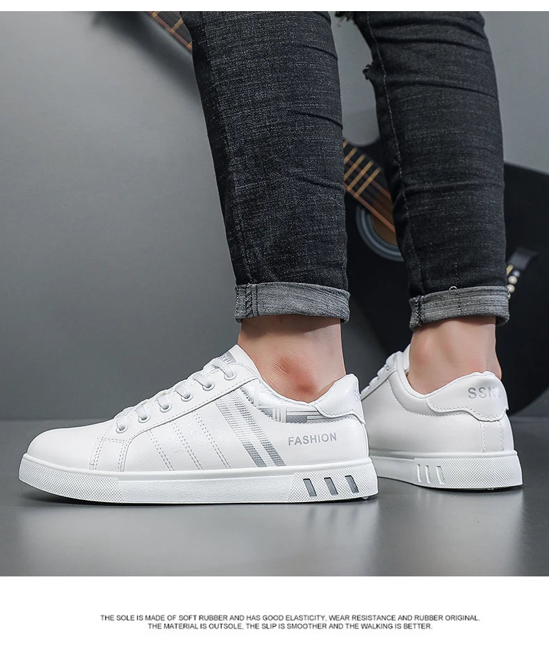 Men's Shoes Spring and Autumn New Style Green Black Red Sports Shoes Soft Sole Breathable Men's Low-Top Versatile Casual Shoes