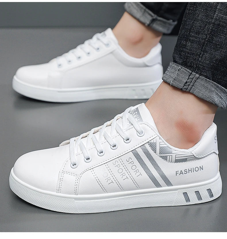 Men's Shoes Spring and Autumn New Style Green Black Red Sports Shoes Soft Sole Breathable Men's Low-Top Versatile Casual Shoes