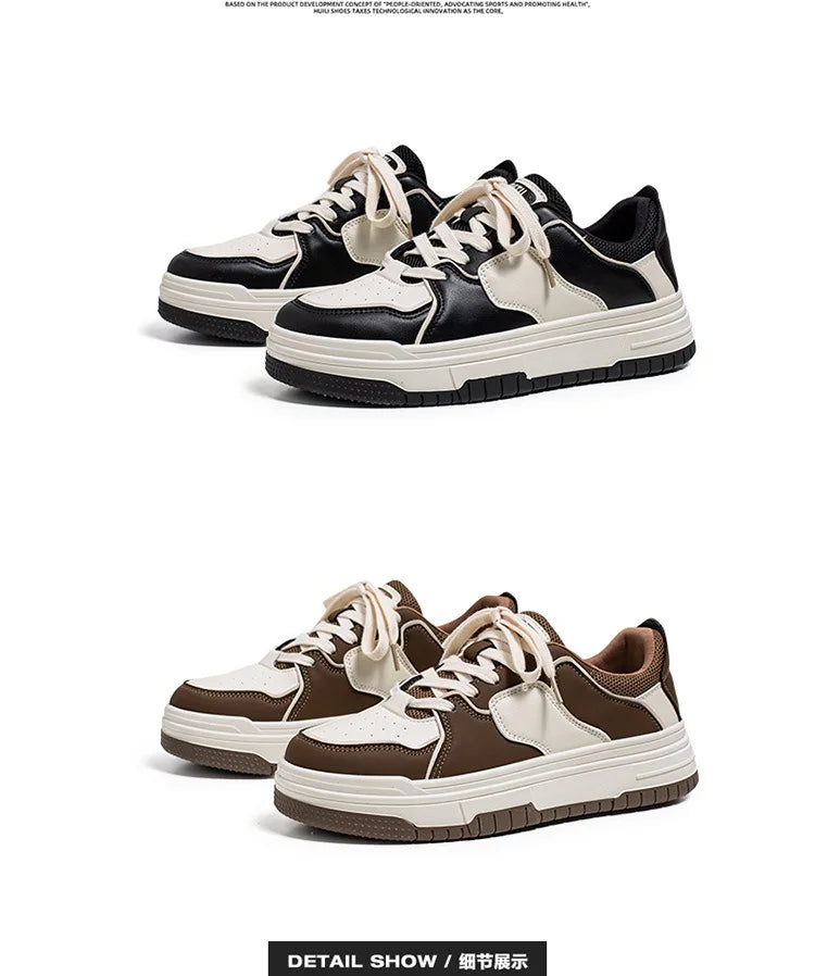 Shoes For Man Men Shoes Male Sneakers Autumn New Casual Thick Sole Student American Style Fashion Sneakers