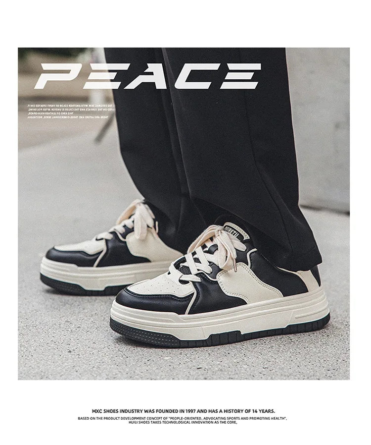 Shoes For Man Men Shoes Male Sneakers Autumn New Casual Thick Sole Student American Style Fashion Sneakers